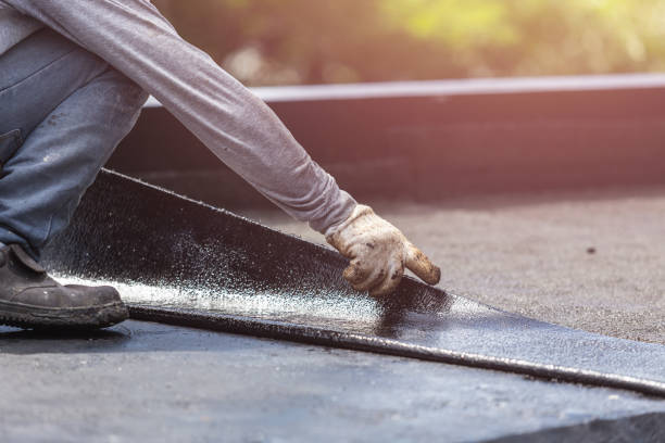 Professional Interior Drainage System technician working in Wakefield, MI